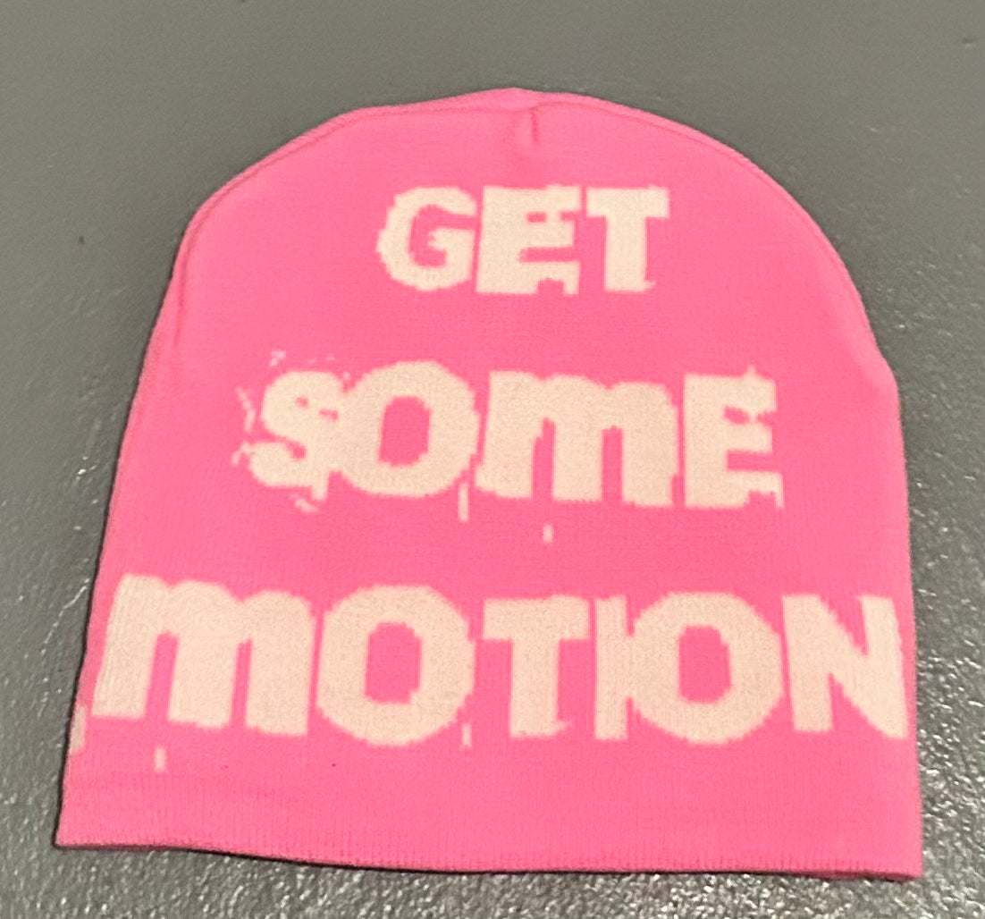 PINK RICHRISE STREETWEAR BEANIES