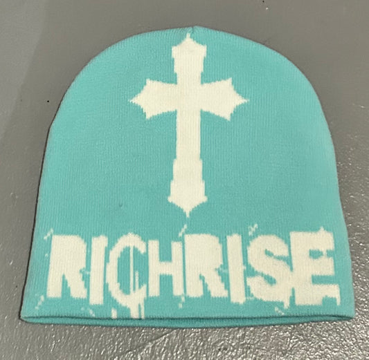 TIFFANY BLUE STREETWEAR RICHRISE BEANIES