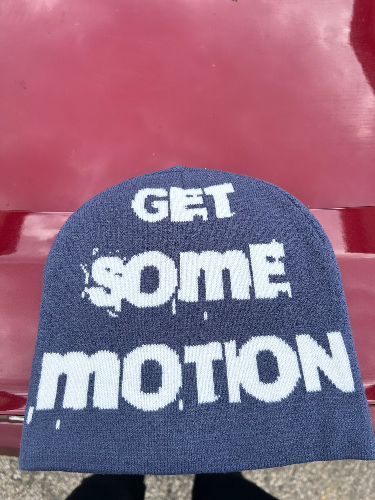 NAVY BLUE STREET WEAR RICHRISE BEANIES